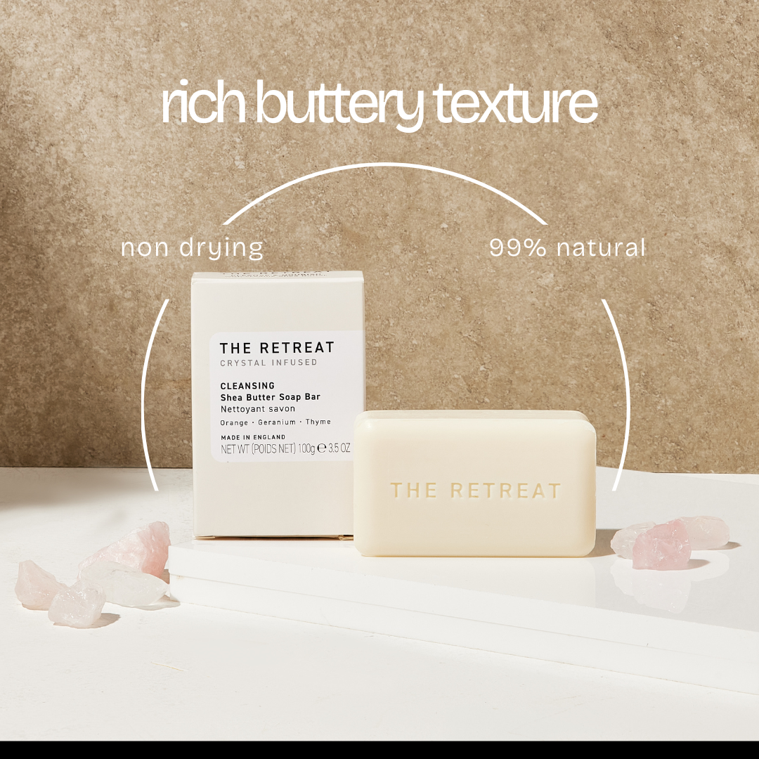 CLEANSING Shea Butter Soap Bar
