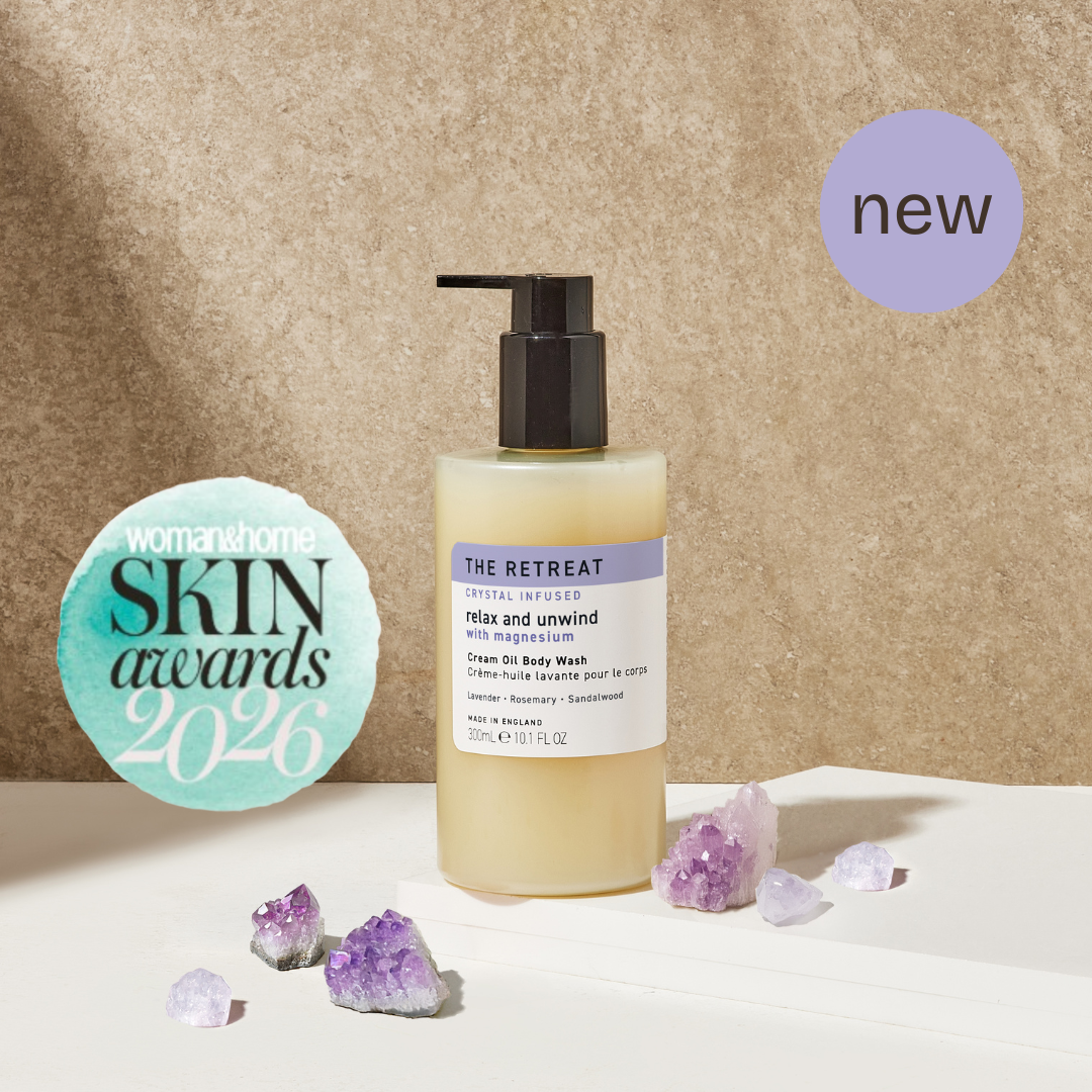 Relax and Unwind Cream Oil Body Wash with Magnesium