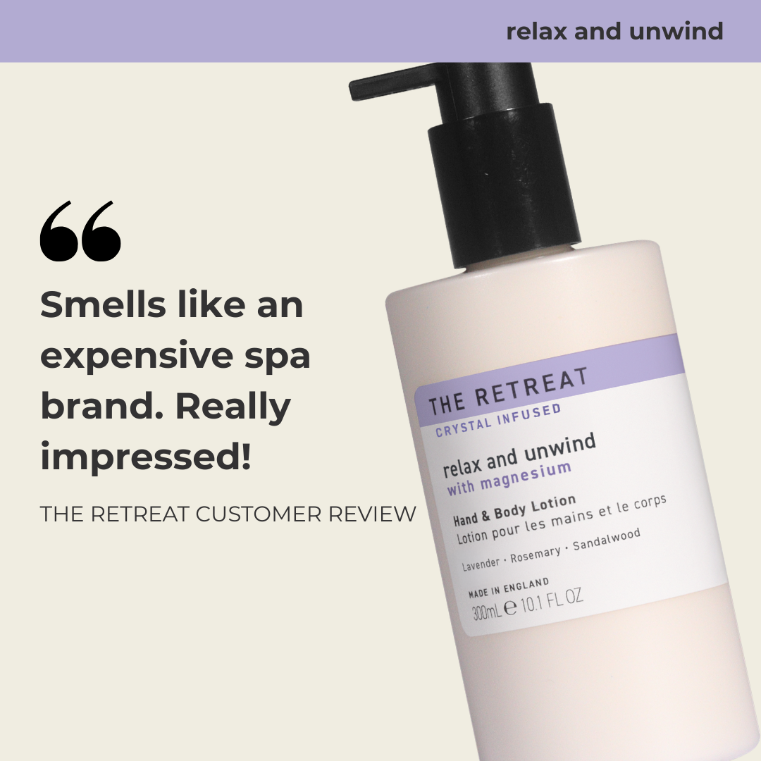 Relax and Unwind Hand & Body Lotion with Magnesium