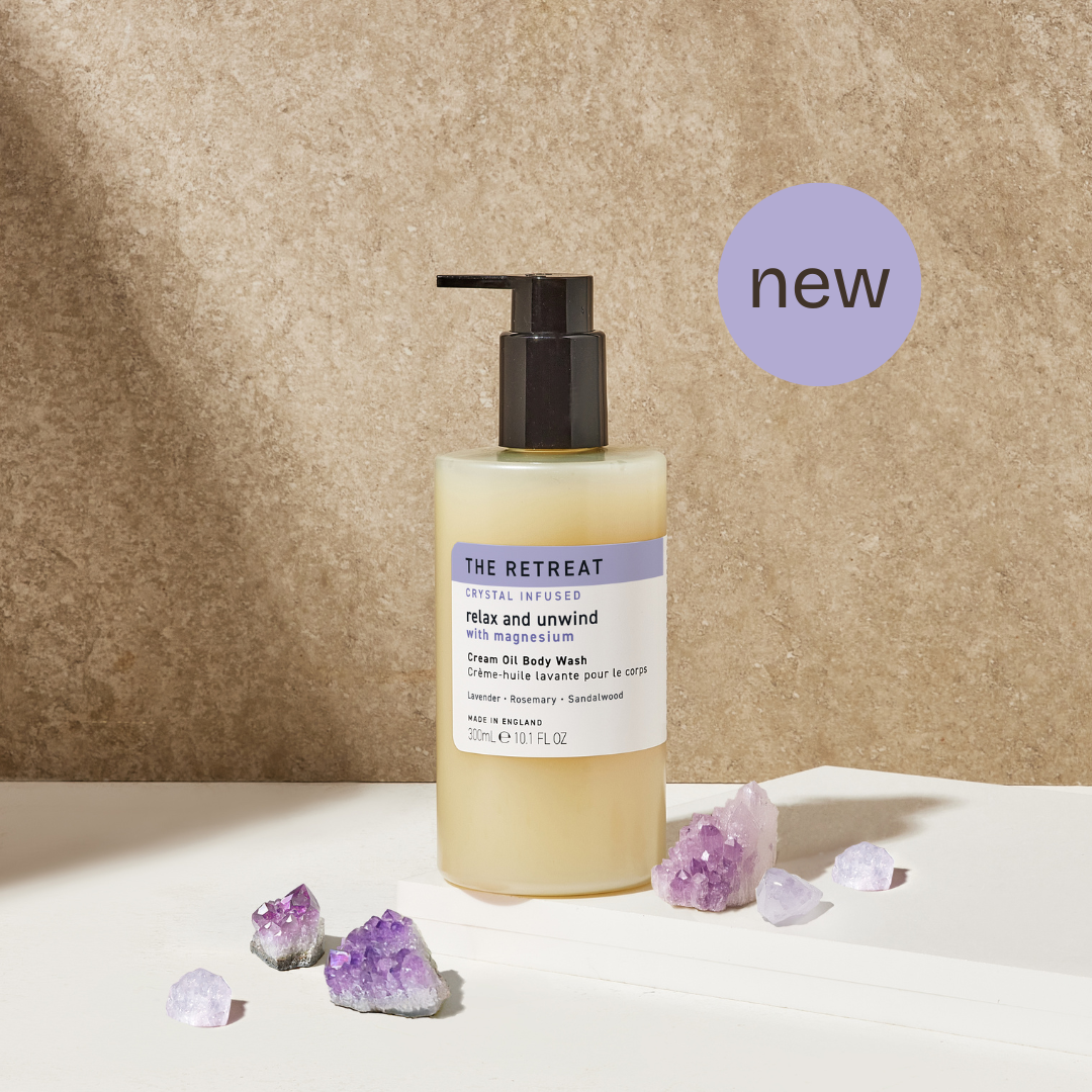 Relax and Unwind Cream Oil Body Wash with Magnesium