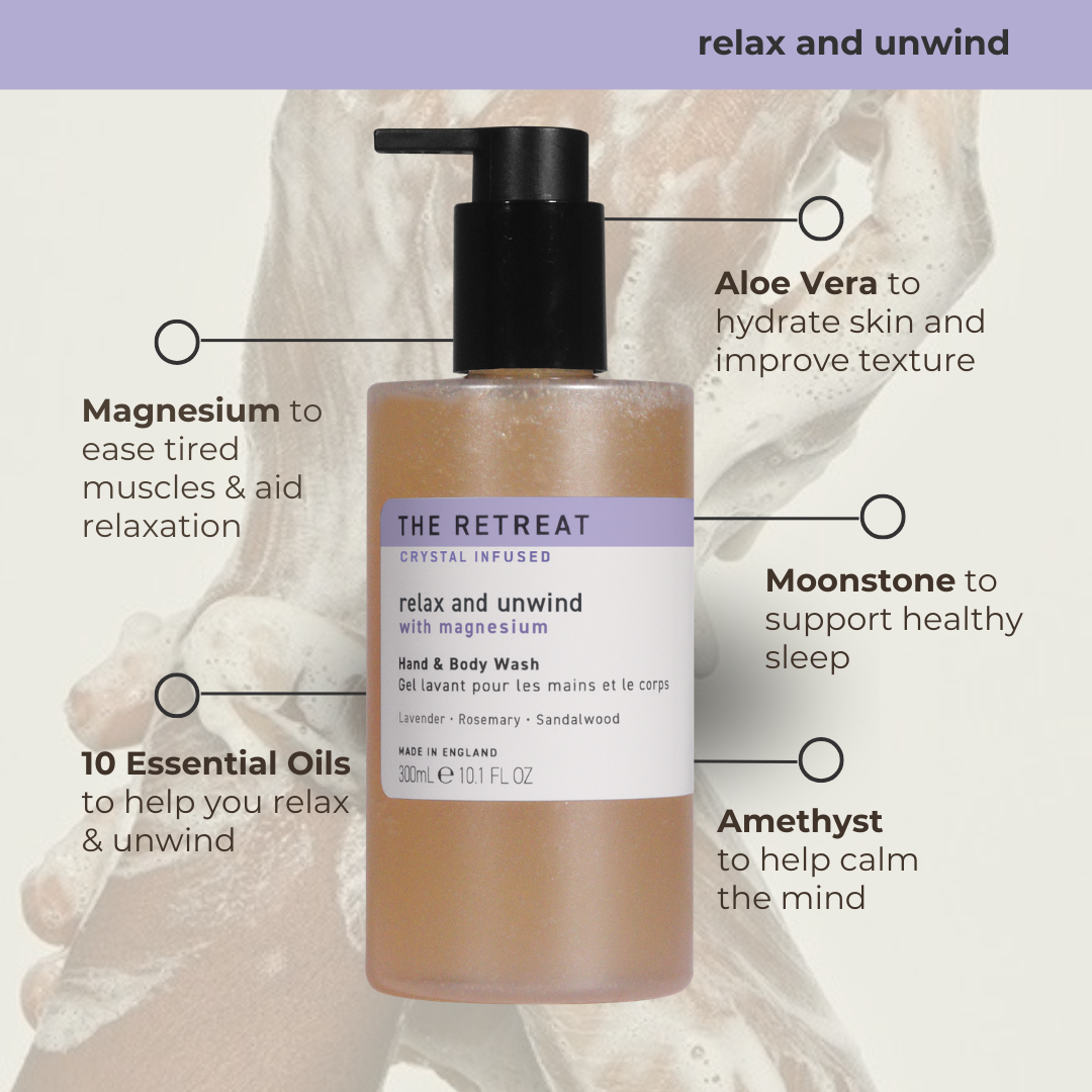Relax and Unwind Hand & Body Wash with Magnesium