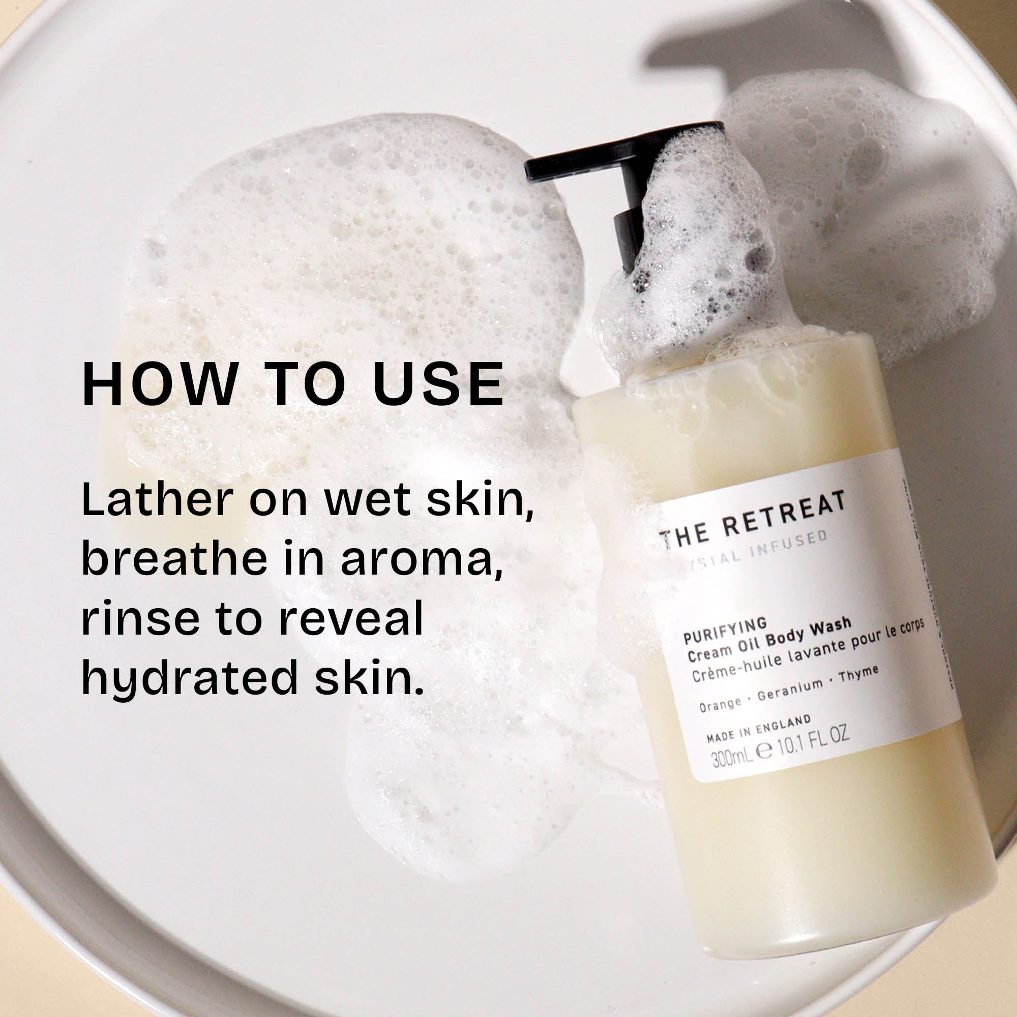 PURIFYING CREAM OIL BODY WASH